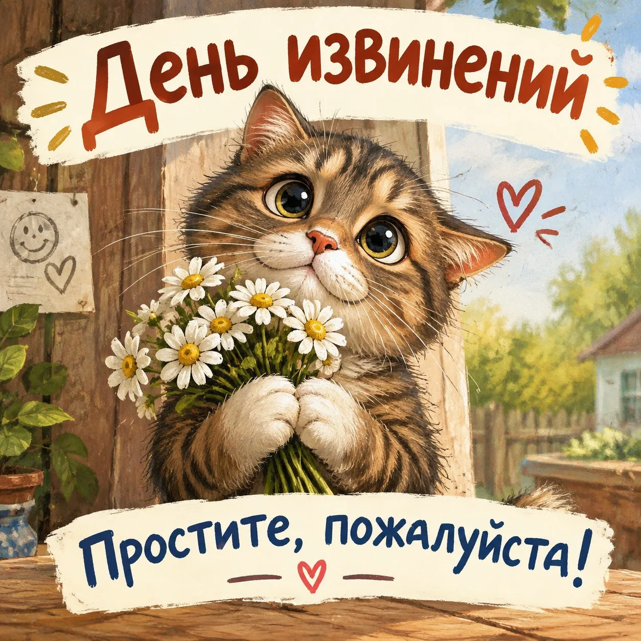 🤝 8 сентября — День извинений 💌