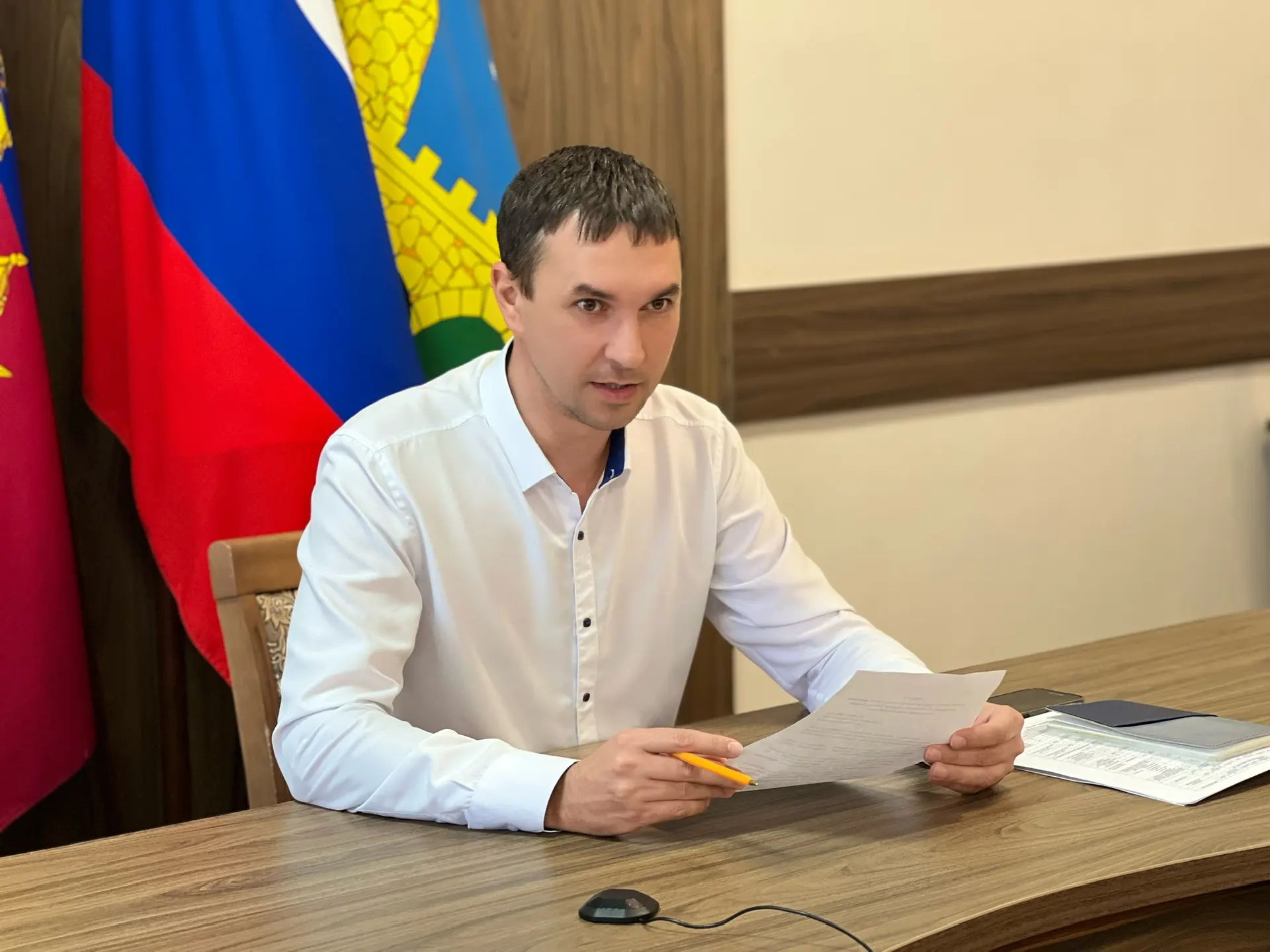 Сегодня провел заседание организационного комитета «Победа», по подготовке к 81-ой годо...