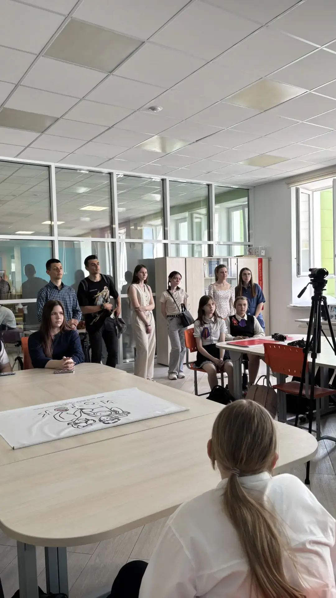 👩‍🏫👨‍🏫6 мая в рамках регионального проекта «Кадры под ключ» наша школа открыла свои двери для студен