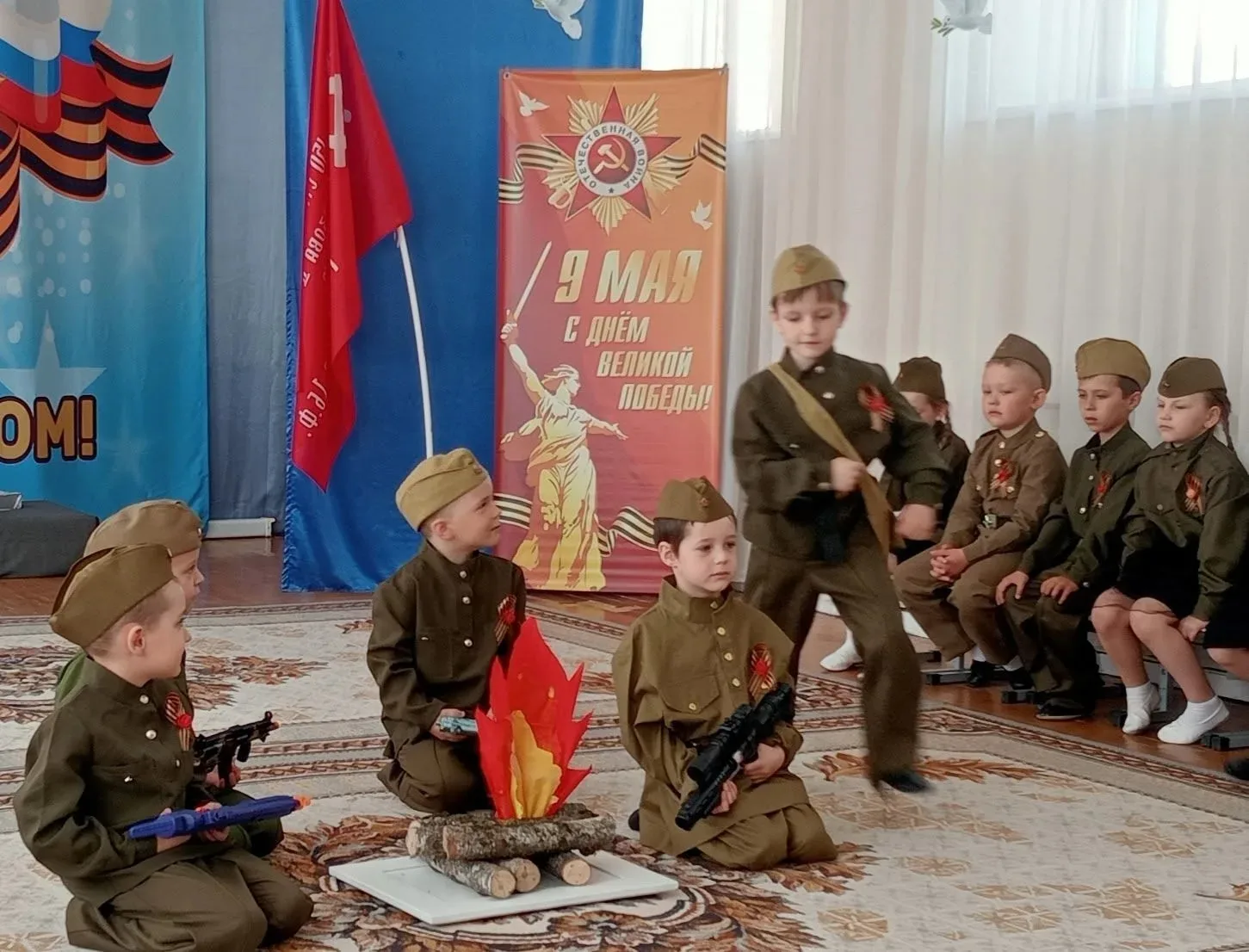 ПРАЗДНИК ПАМЯТИ И СЛАВЫ в НСП "Чебурашка"
В преддверии 9 Мая в НСП "Чебурашка" состоялся праздничный