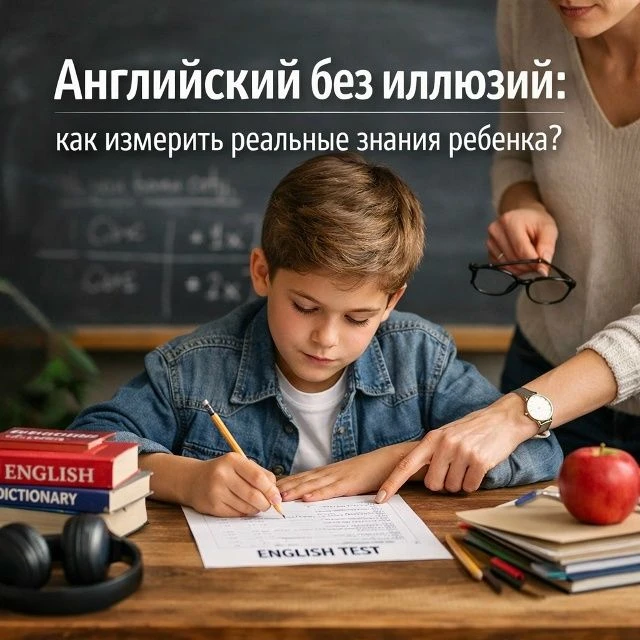Вебинар "Английский без иллюзий: как измерить реальные знания ребенка?"

Часто нам кажется: если у р