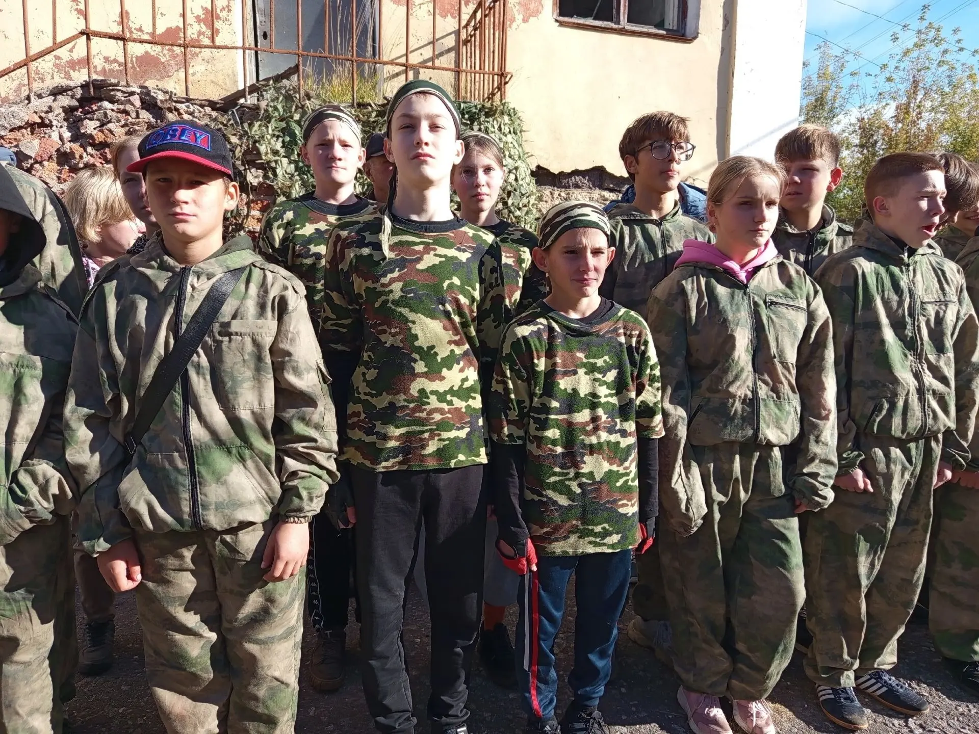 Обучающиеся  лицея приняли участие в военно‑патриотических соревнованиях «От героев был...