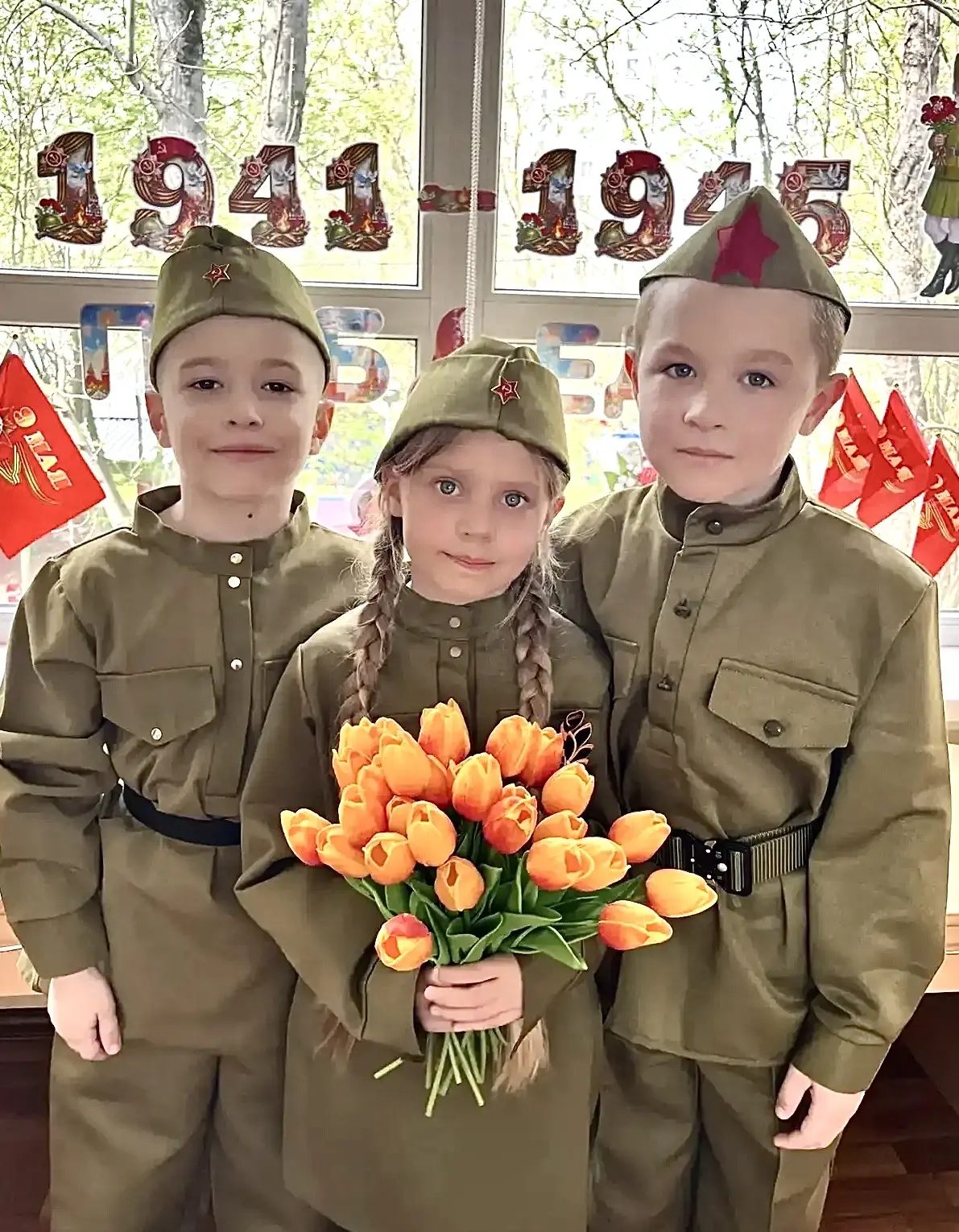 ПОБЕДНЫЙ МАЙ 🎆День Победы отметили в эти дни во всех дошкольных корпусах «Глории».   💫 В преддверии 
