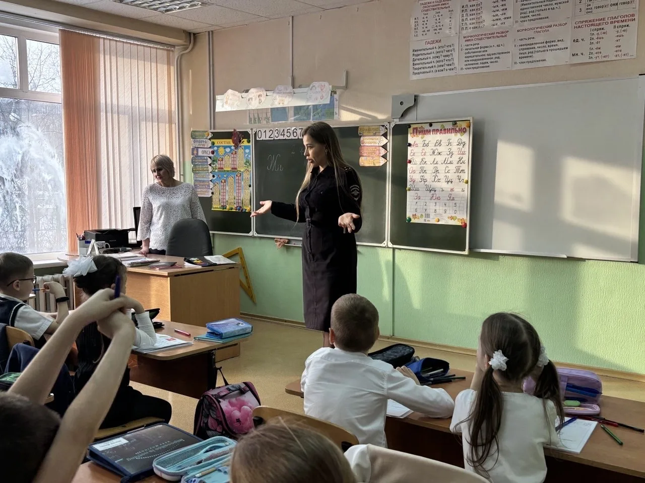 В нашей школе прошла серия профилактических лекций по безопасности дорожного движения 😊  В нашей шко