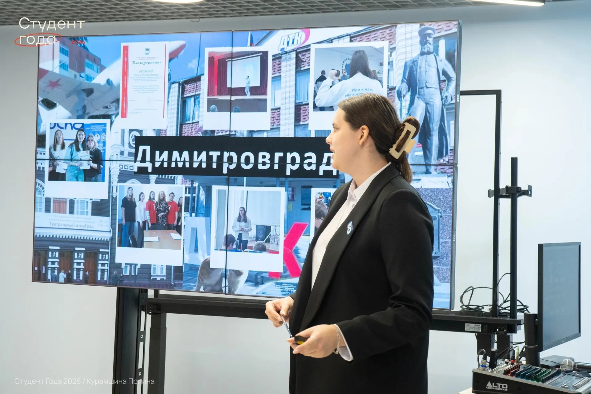Вчера наша студентка Беляева