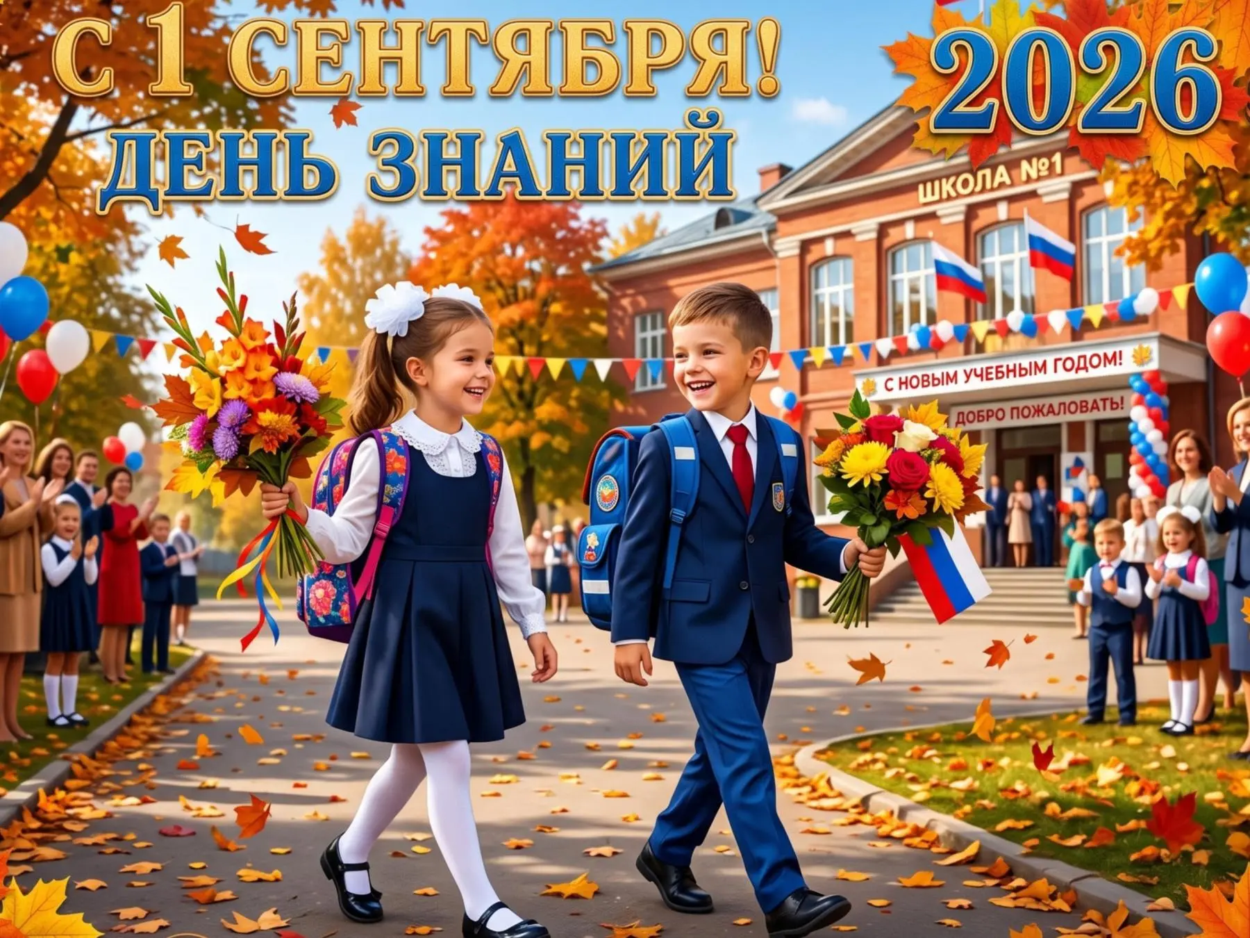 Поздравляем жителей Судиславского округа с Днём знаний! 🎉