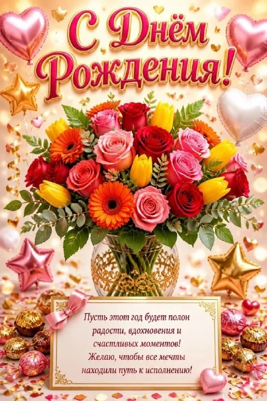 ✍️ Поздравления для близких