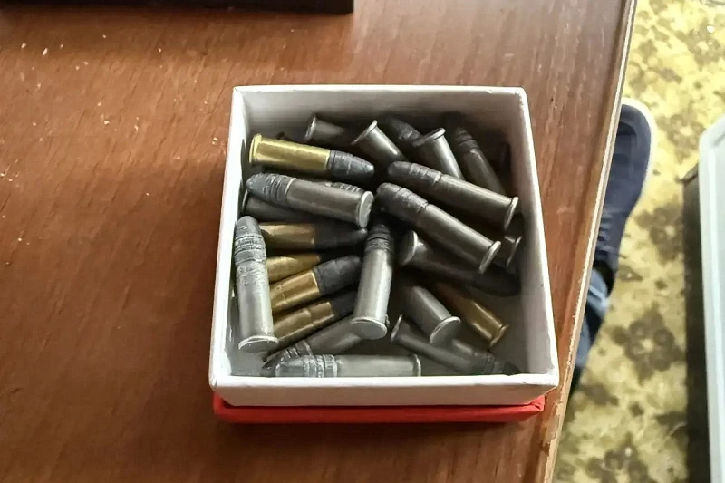 ⚡️👮‍♂️ Курганские полицейские изъяли у местного жителя порядка тридцати незаконно хранящихся патрон