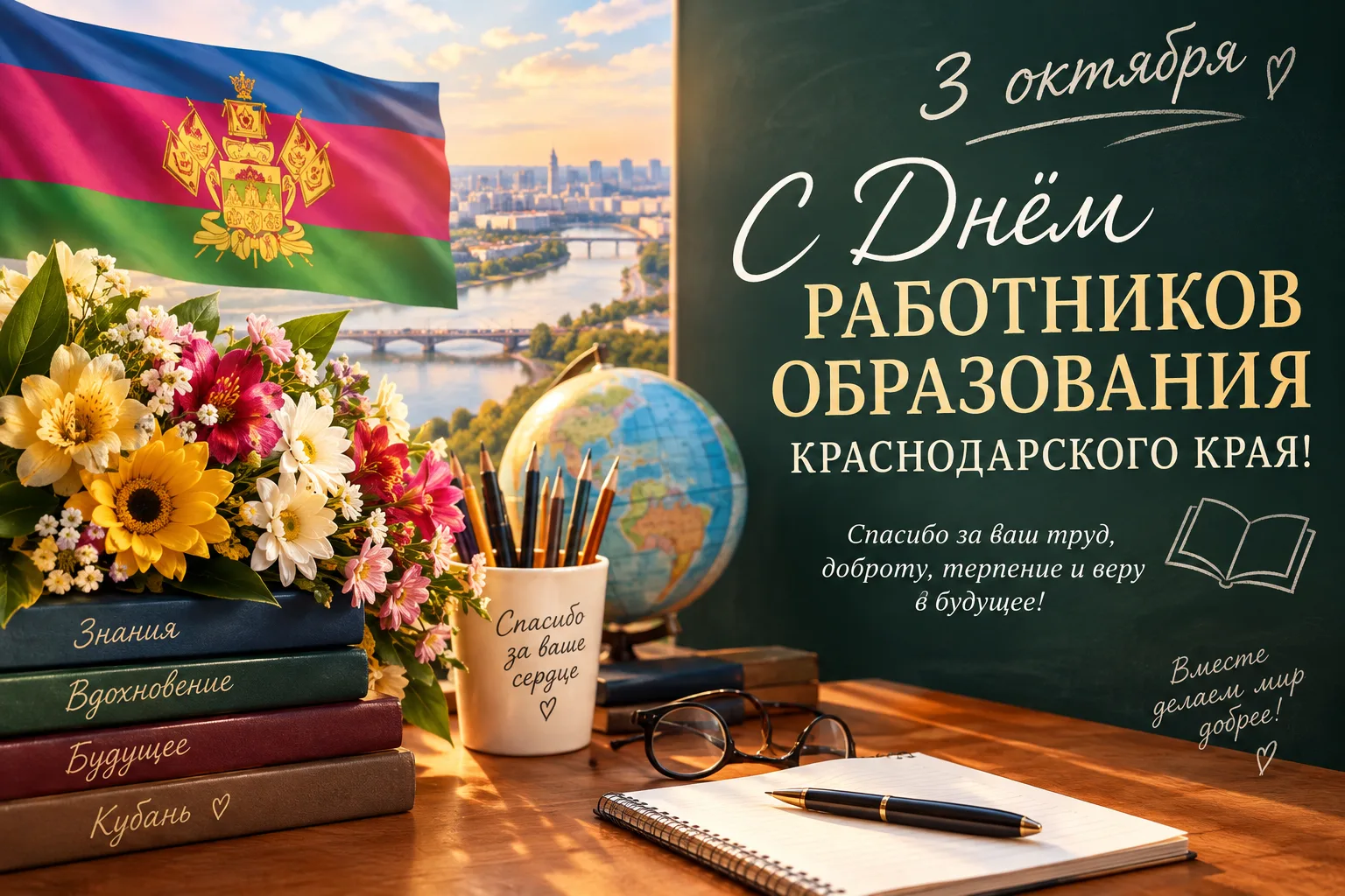 С Днем работников образования Краснодарского края!