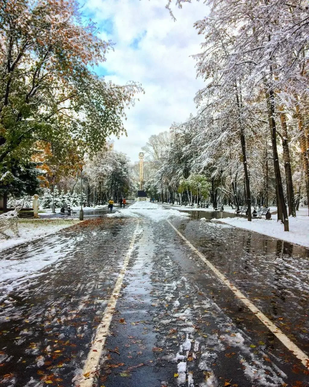 ❄️Зима придет уже через пару дней!