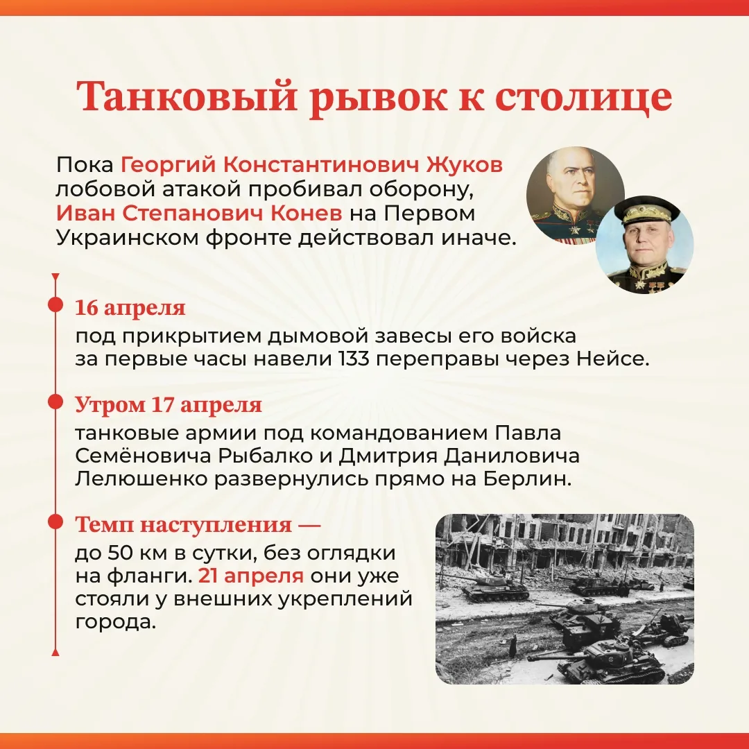 🔥 2 мая 1945 года. 81 год назад закончилась главная битва войны. Берлин — наш.  Штурм столицы Третье