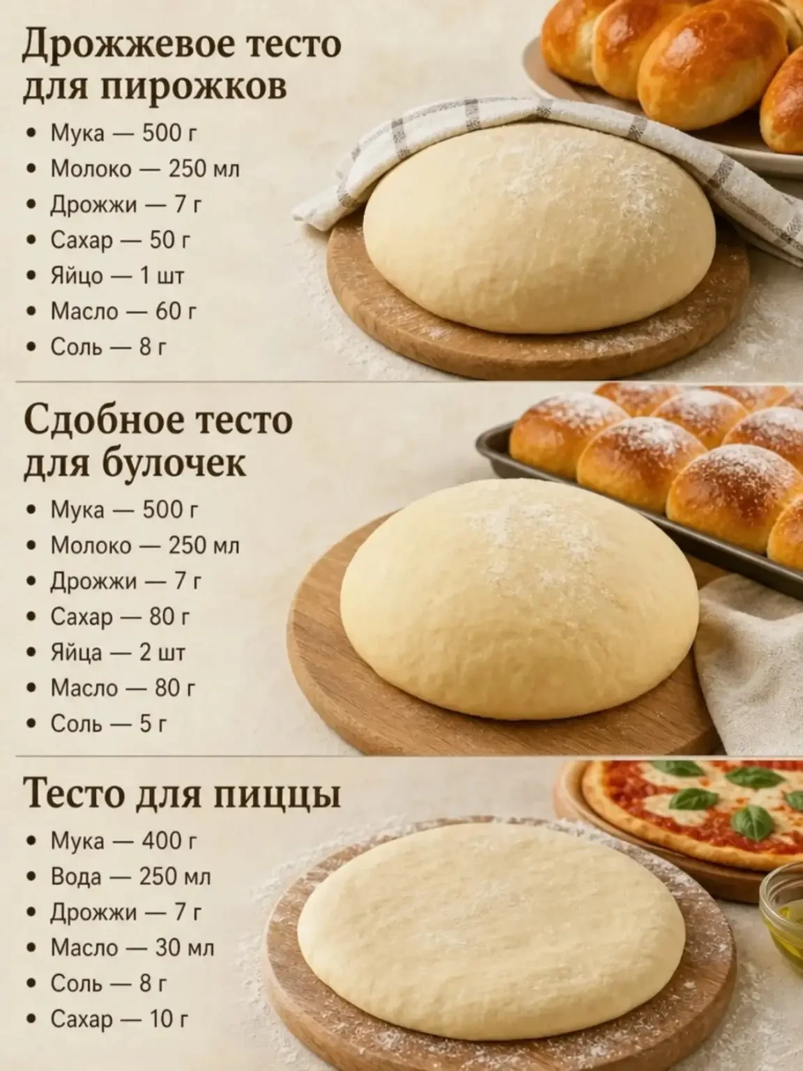 Вкусные рецепты на каждый день 😉