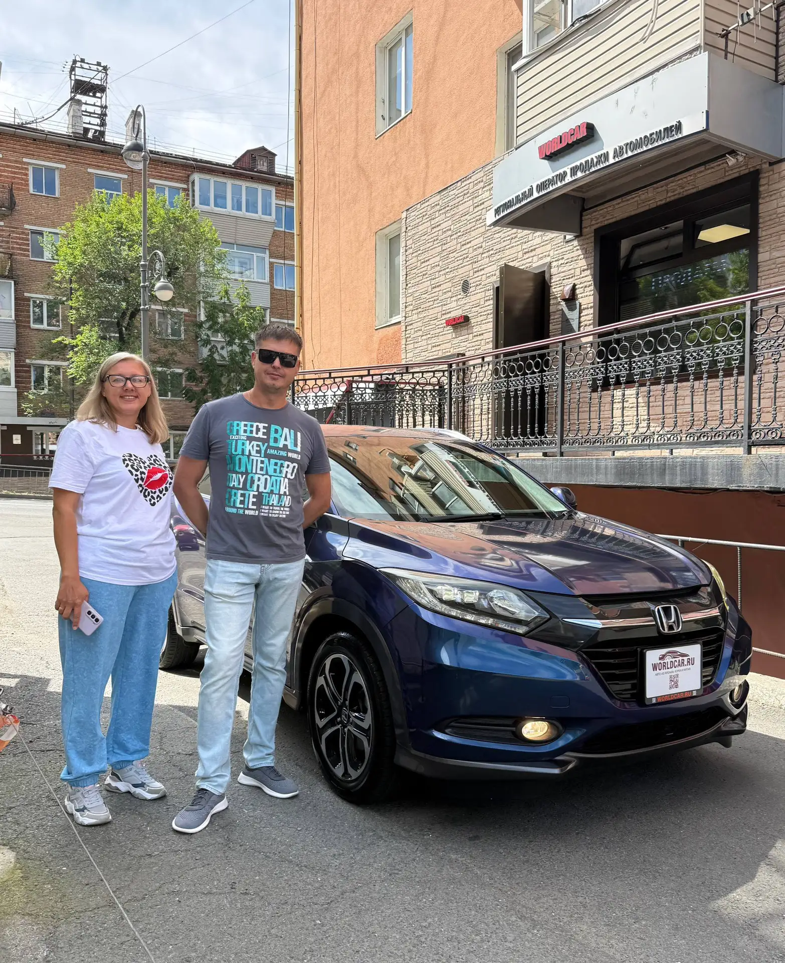 Вручили Honda Vezel нашим заказчикам 🤝