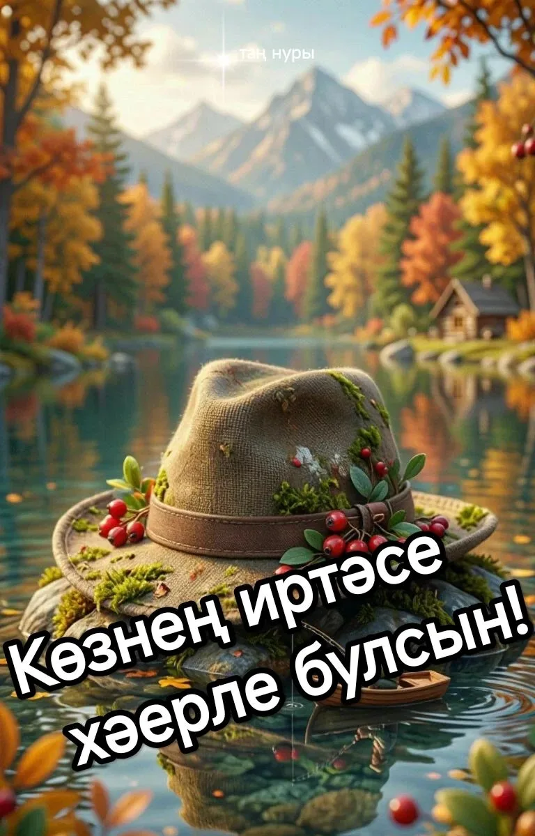 Хәерле иртәләр! Имин көннәр!🌼