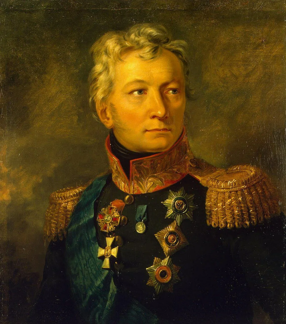 Первый командир Александрийского полка полковник Александр Тормасов. 

Будущий герой войны 1812 года