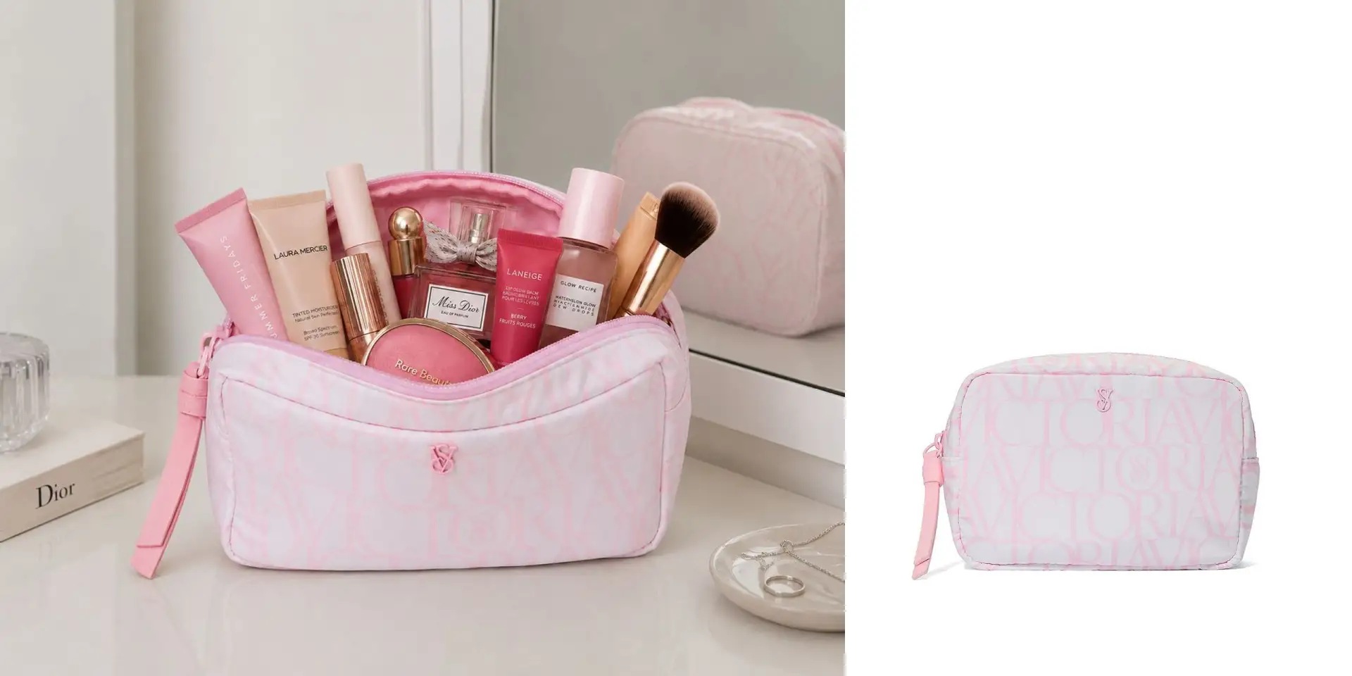 Victoria’s Secret — стильные косметички и кошельки с культовым дизайном бренда