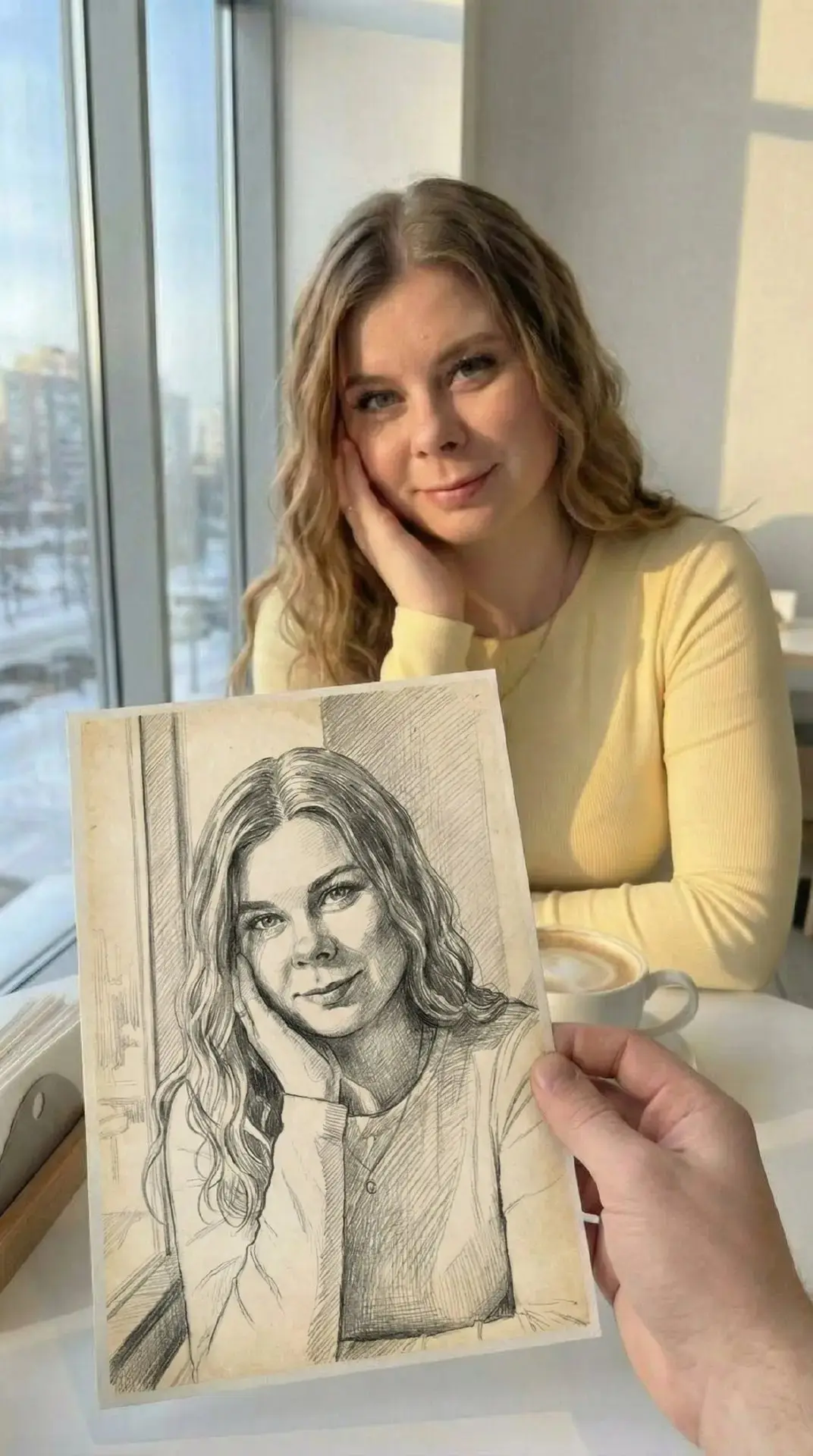 🧑‍🎨 Портрет карандашом