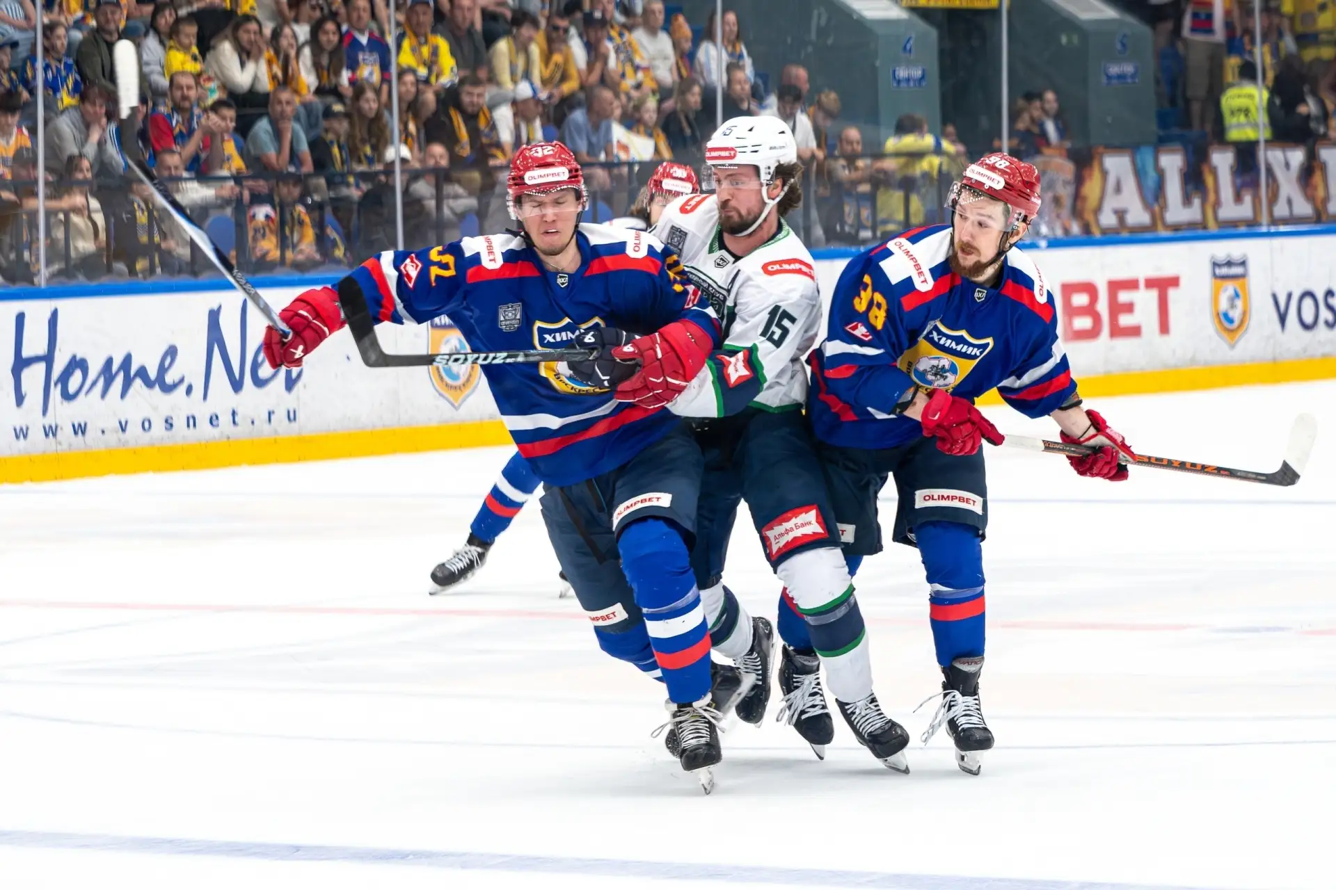 🏒 Команда «Югра» одержала победу над «Химиком» на выезде и вышла вперёд в финальной серии плей-офф В