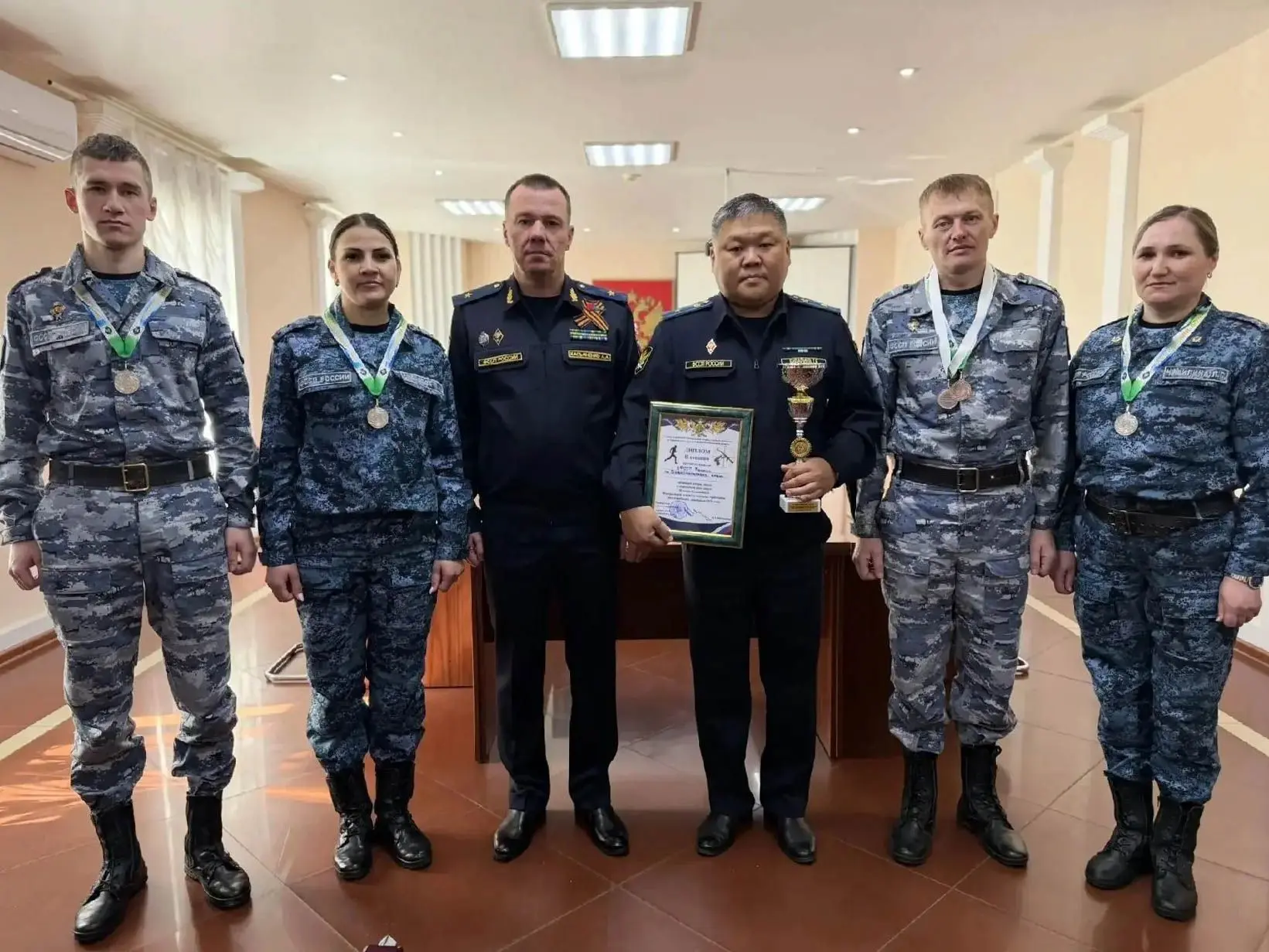 Судебный пристав из Забайкалья представит ДФО на чемпионате России по служебному двоеборью  Команда 