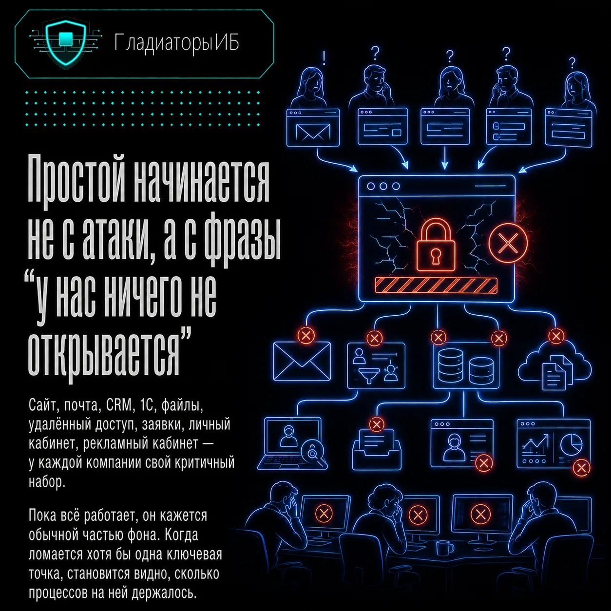 ⚡ День простоя — это не просто “сегодня не поработали”