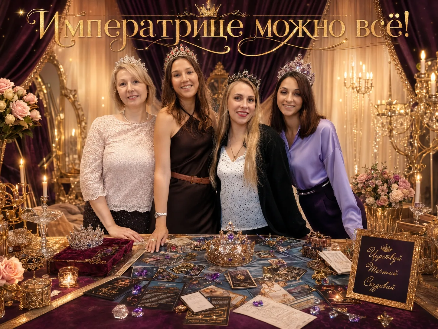 На днях я была на психологической игре «Императрица», которую проводила прекрасная Вале...