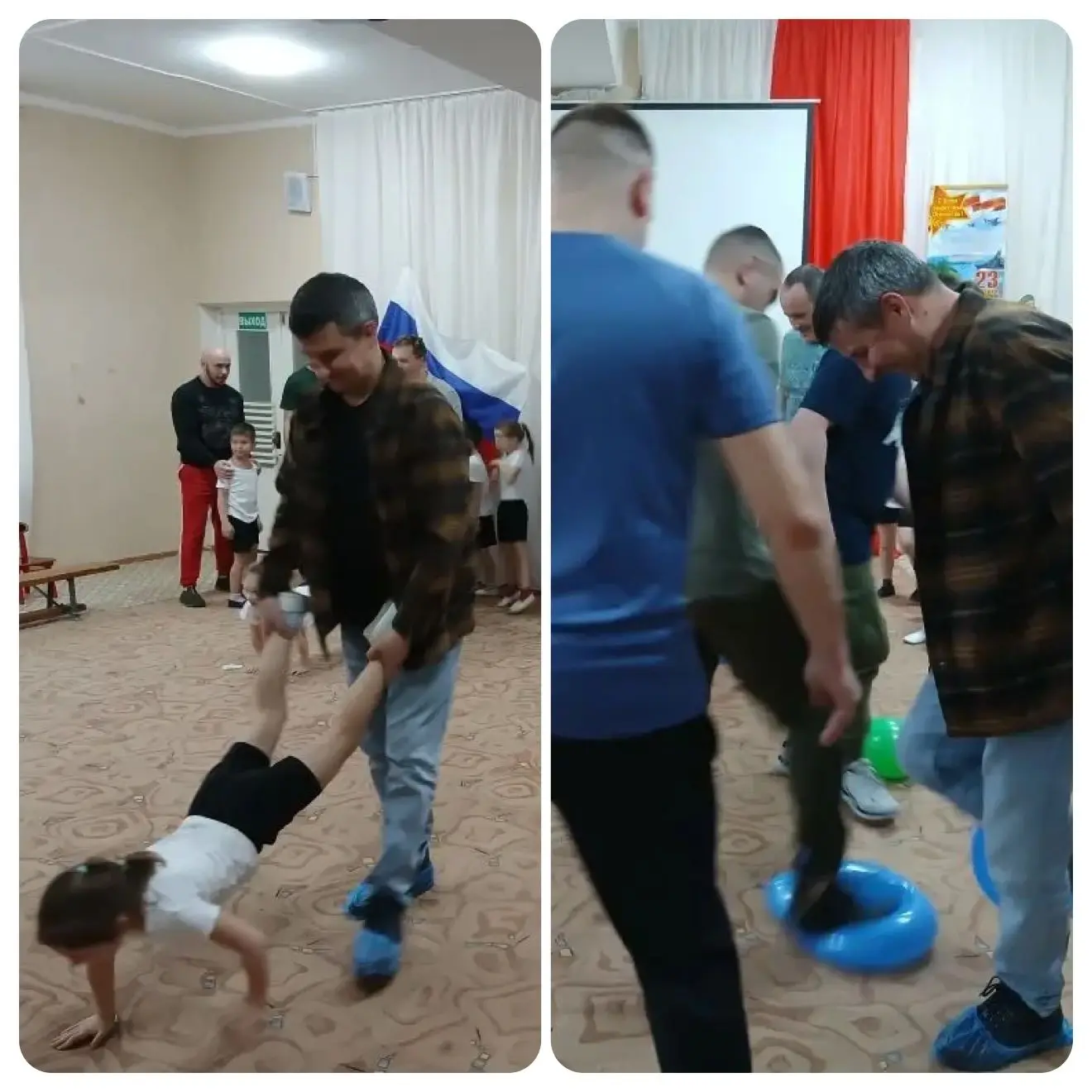 В МБДОУ № 90 состоялось замечательное спортивное развлечение, посвященное Дню защитника Отечества. Э