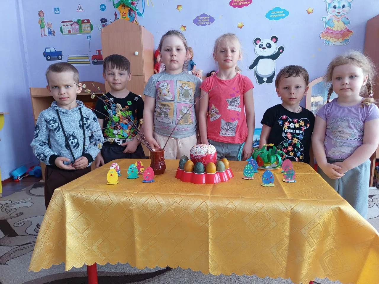 Чернские дошколята готовятся встречать Пасху
