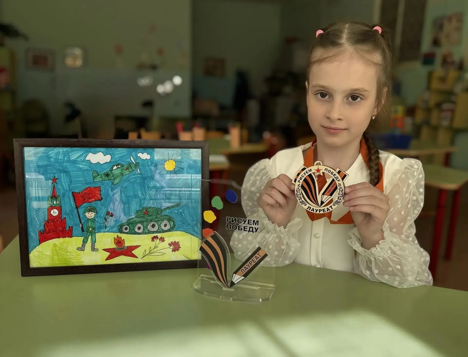✨ Большая победа нашей воспитанницы! ✨
Воспитанница подготовительной группы «Звездочки» Ботова Анаст