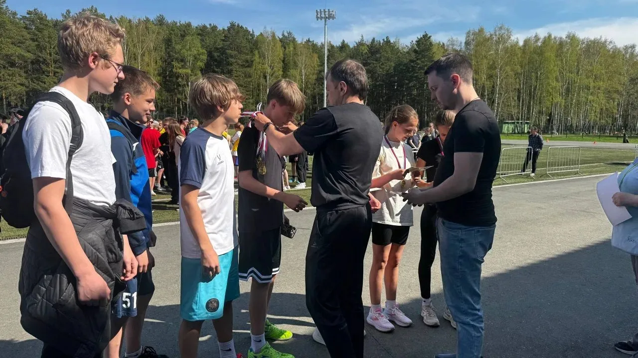 🏅 Поздравляем юных спортсменов 86-й школы с отличными результатами на легкоатлетической эстафете! 🏃‍