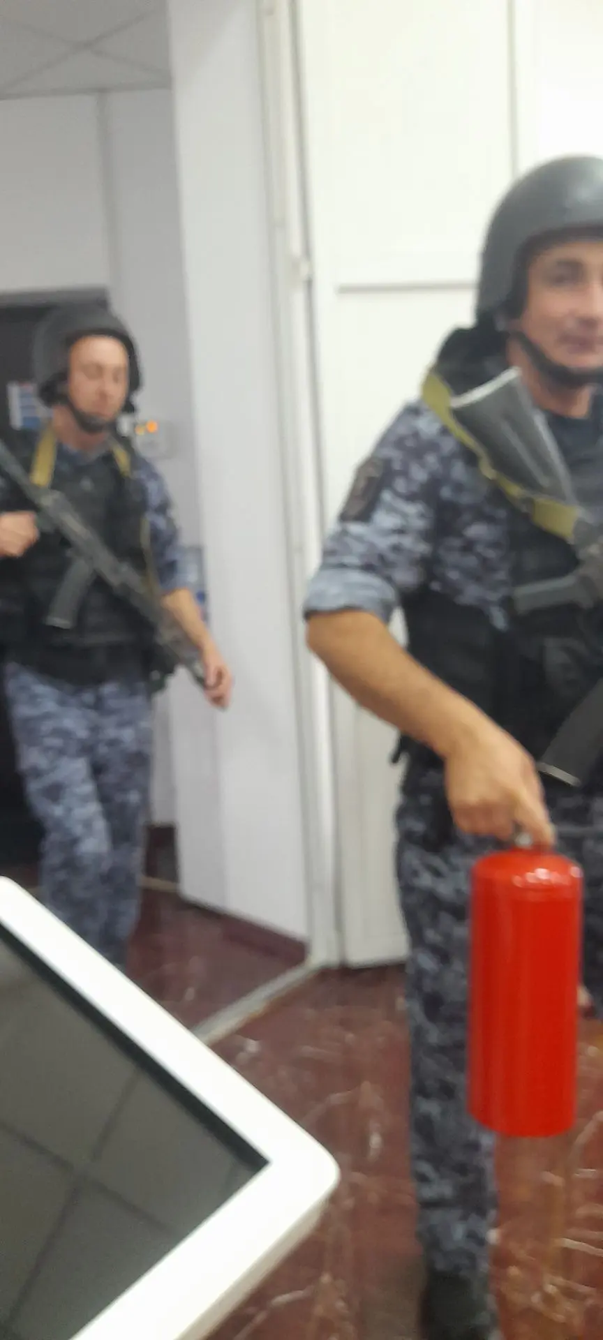 Сегодня в музее прошло учение по пожарной и антитеррористической безопасности.