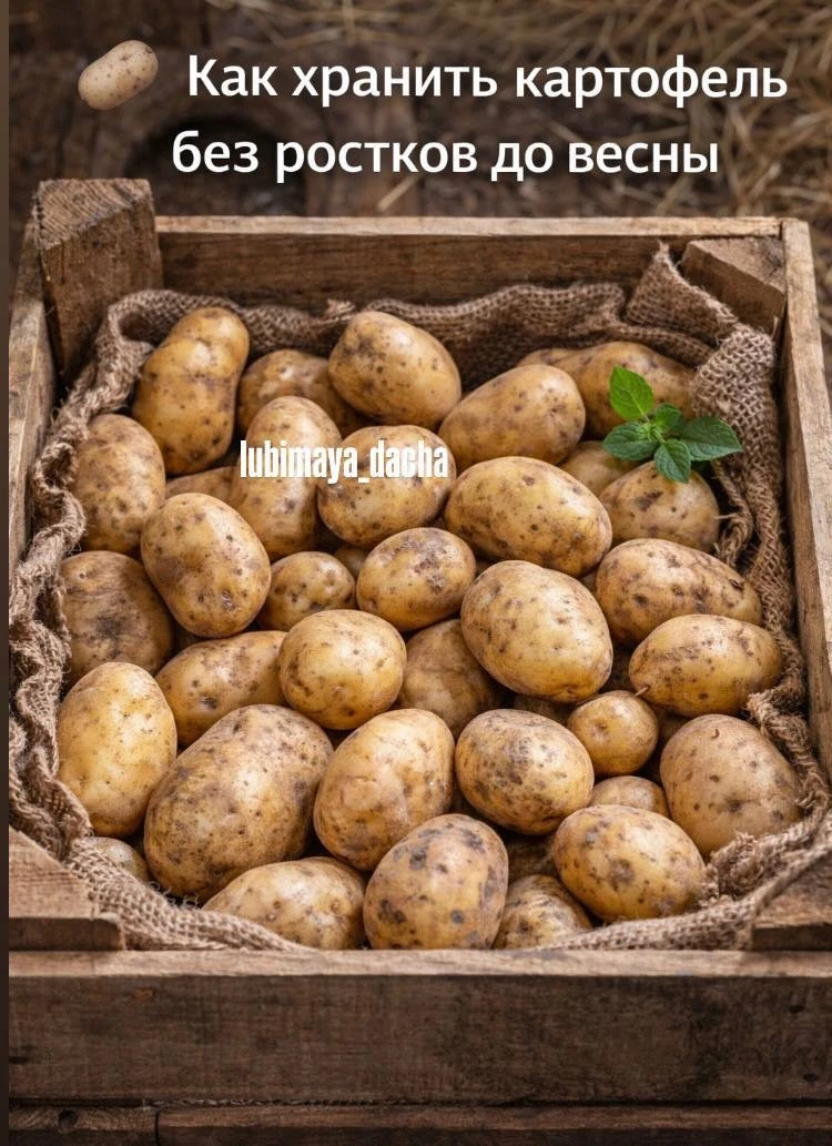 🥔 Как хранить картофель без ростков