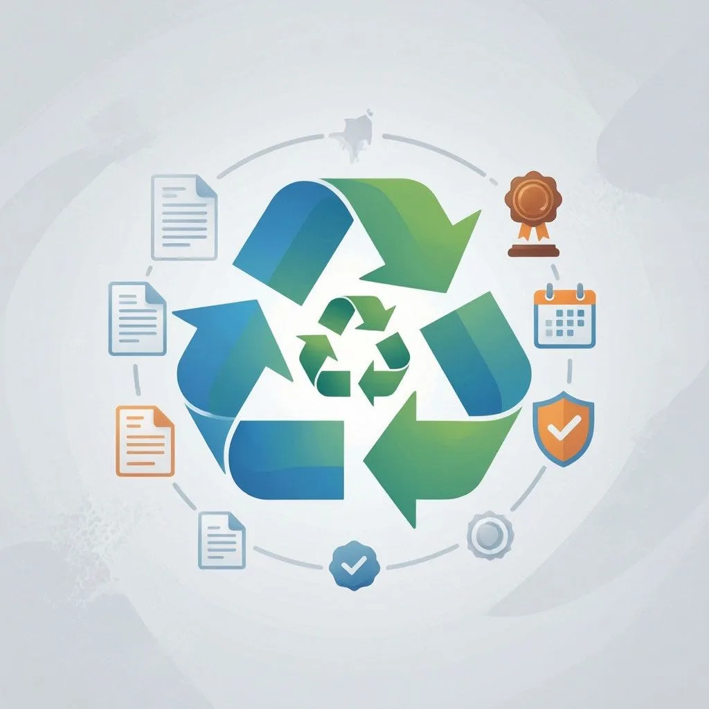 ♻️ Важные изменения: новый порядок подтверждения класса опасности отходов с 1 сентября ...