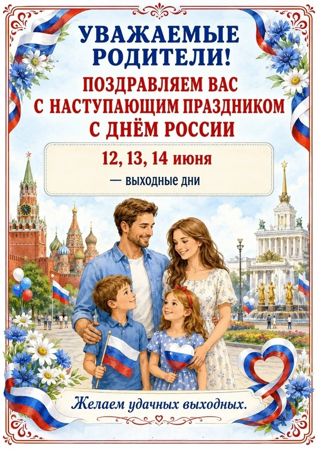 🇧🇬12 июня мы отмечаем важный государственный праздник – День России. Этот день является официальны