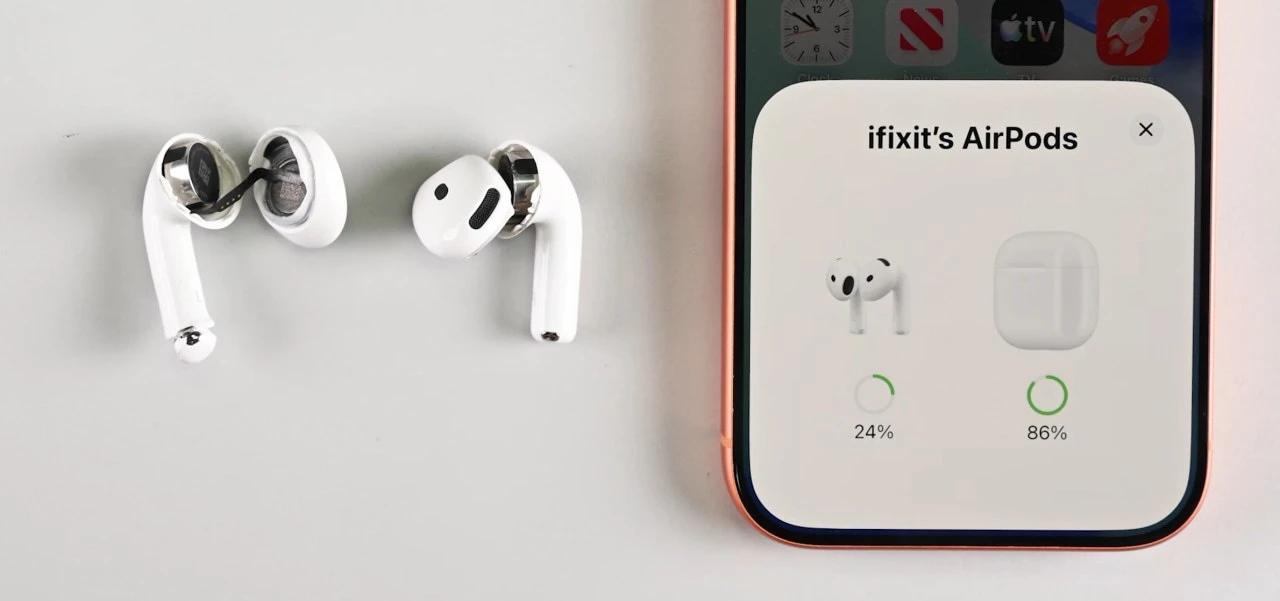 📱 iFixit: аккумулятор AirPods 5 можно заменить дома