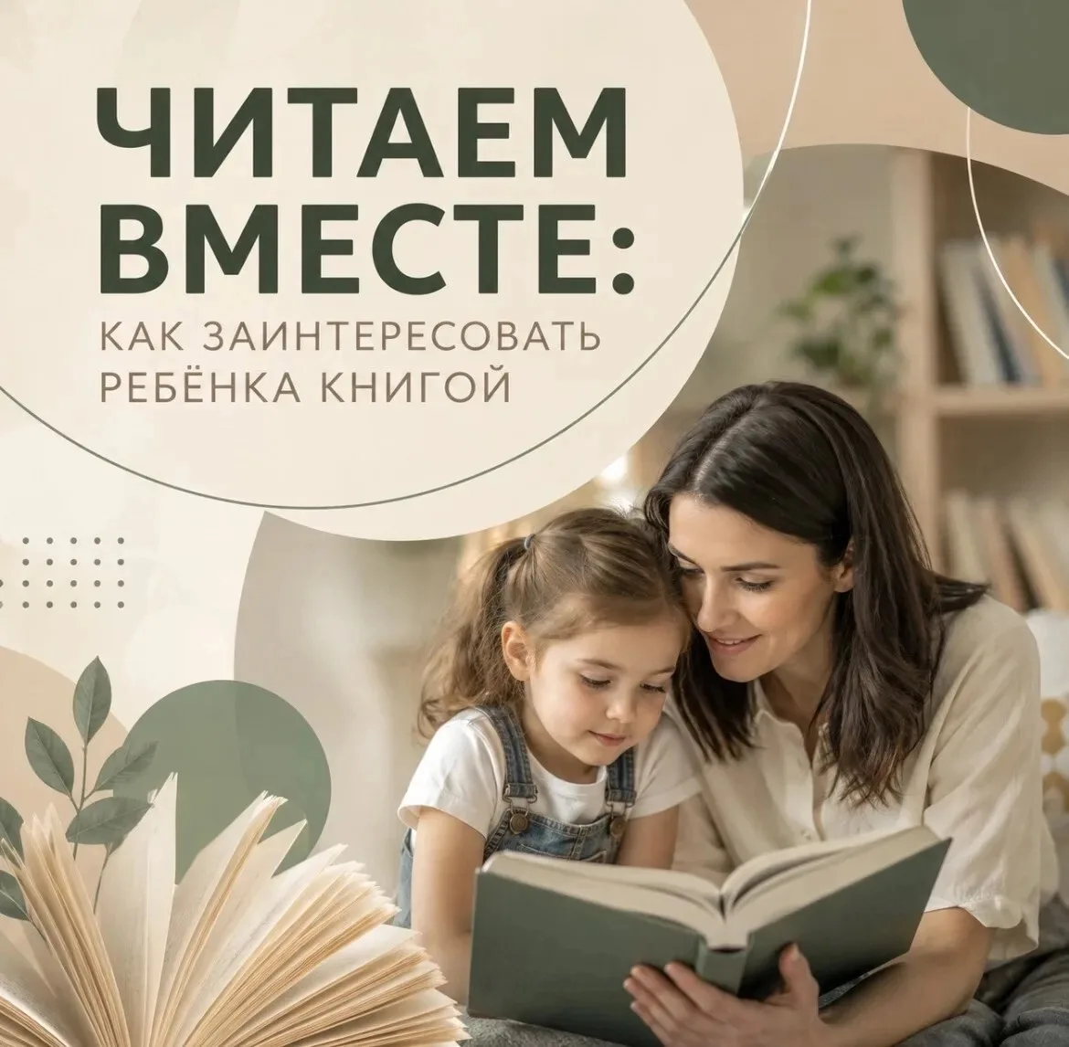 📚 Читаем вместе: как заинтересовать ребёнка книгой?