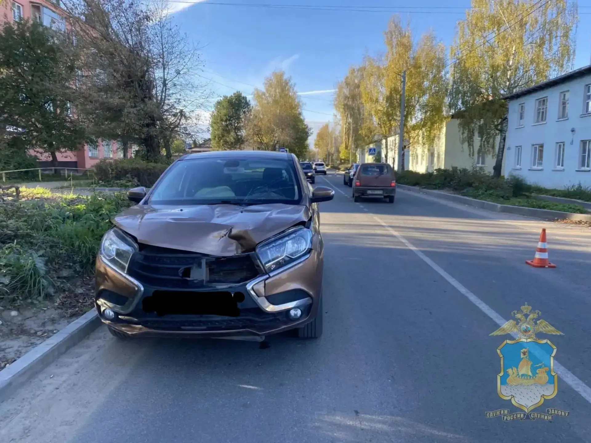 Пенсионер сбил девочку на пешеходном переходе