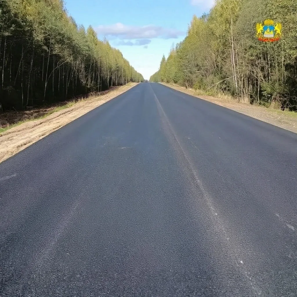 На трассе Нижний Новгород — Шарья обновили 10 км дороги