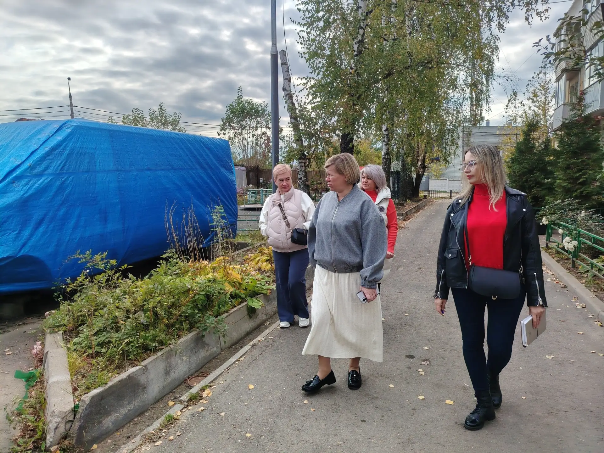 В городском округе Красногорск заместители главы по поручению Дмитрия Владимировича Вол...