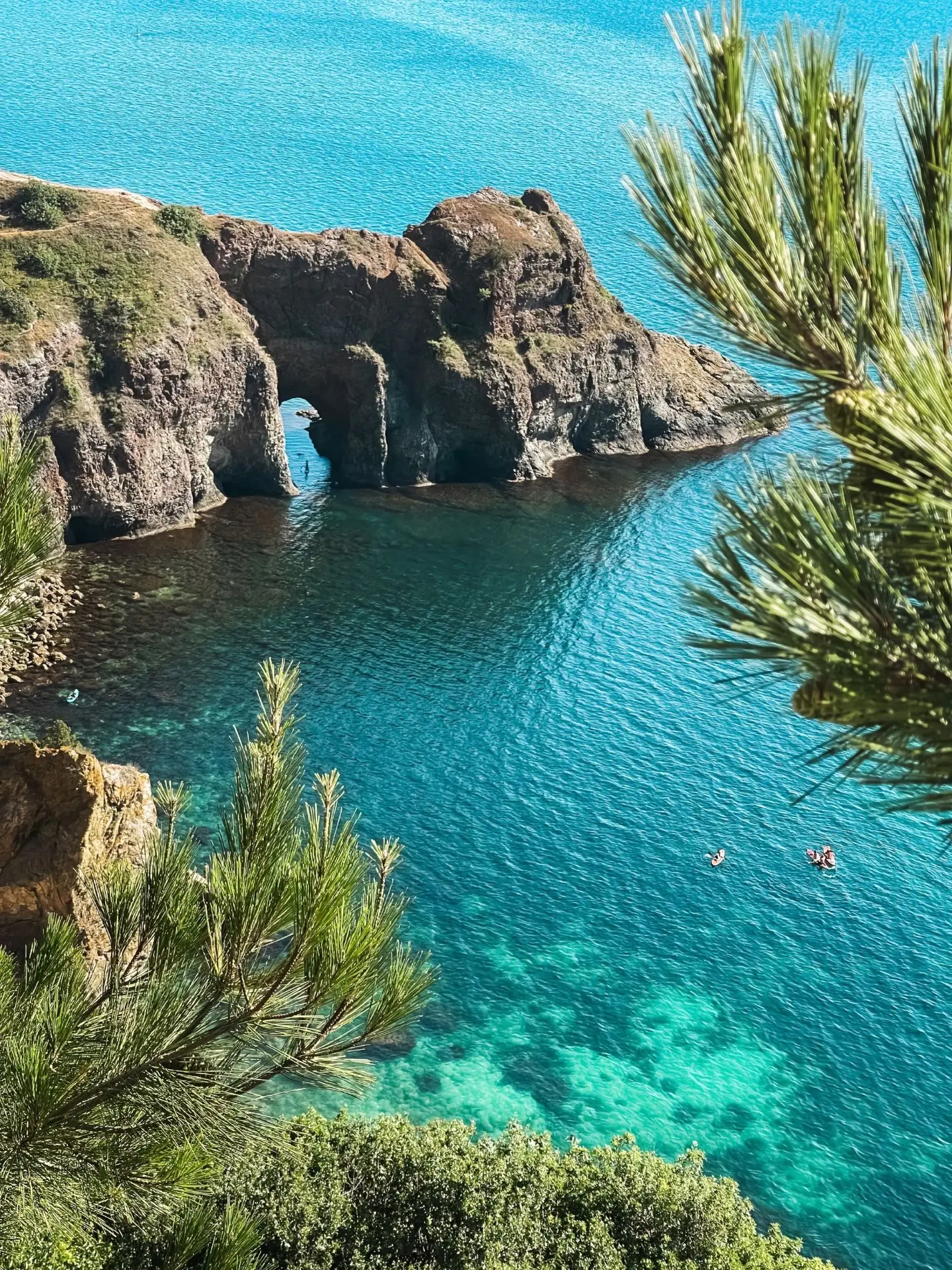 🌊 Закат у грота Дианы