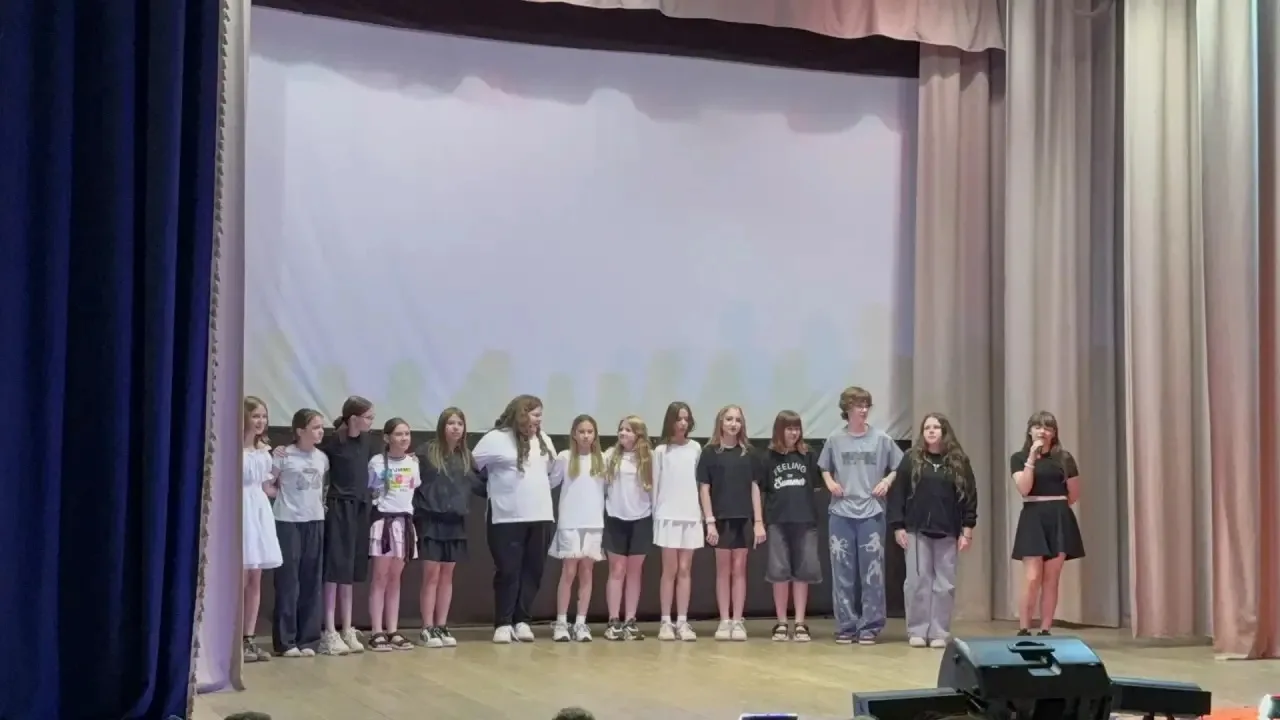 8 отряд, замечательное выступление на конкурсе «Самый лучший отряд»🥰