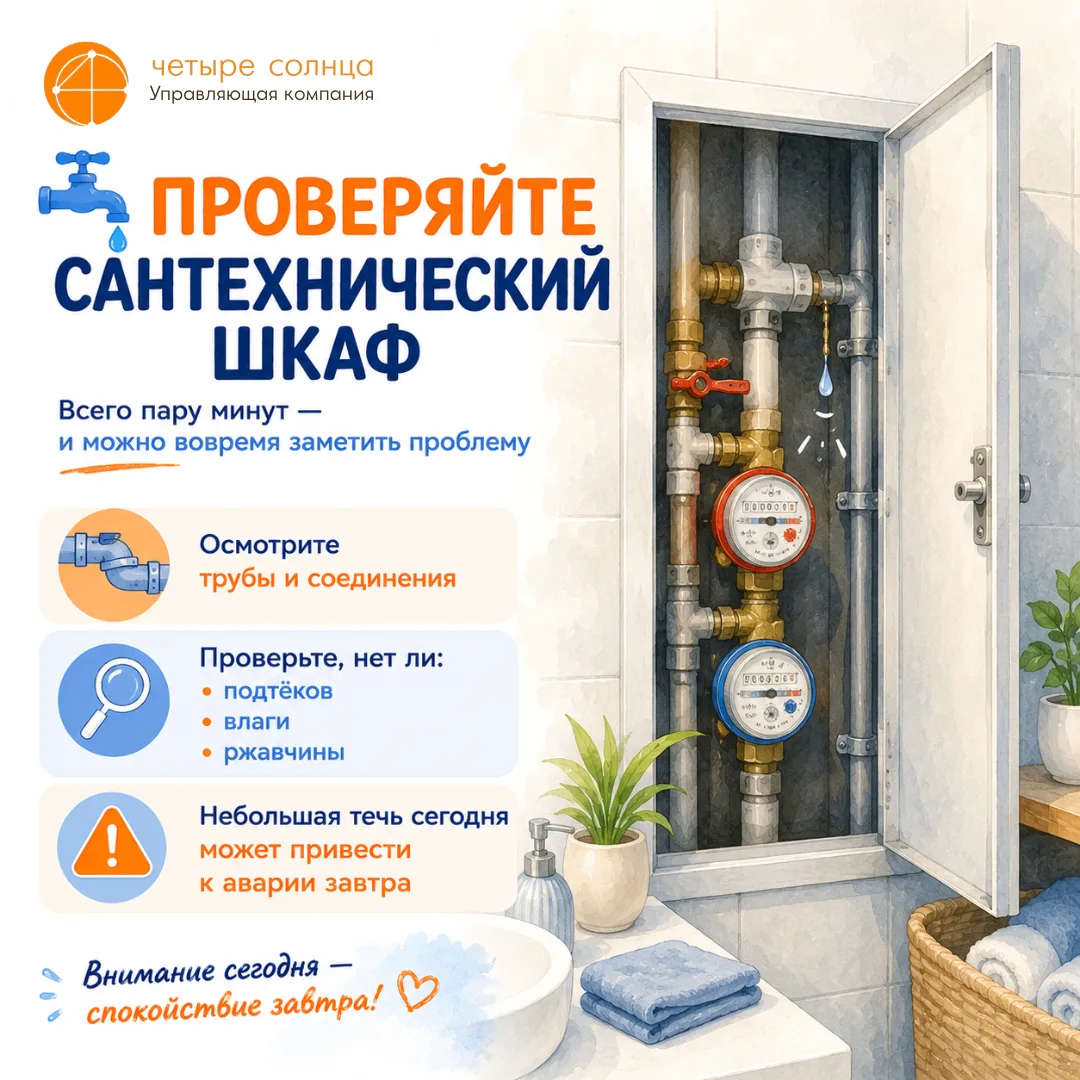 🚰 Уважаемые жители!