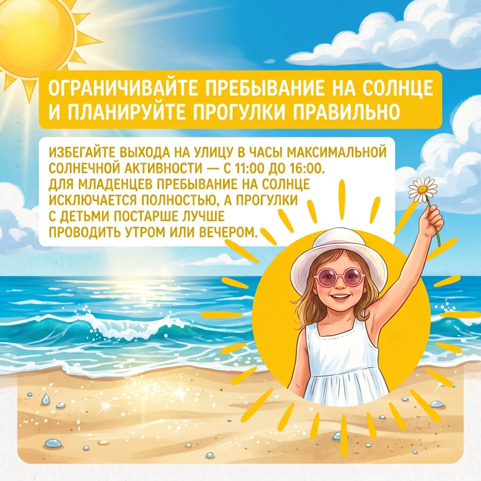 🌞Лето — самое долгожданное время года. 

И задача родителей — сделать так, чтобы оно прошло для дет