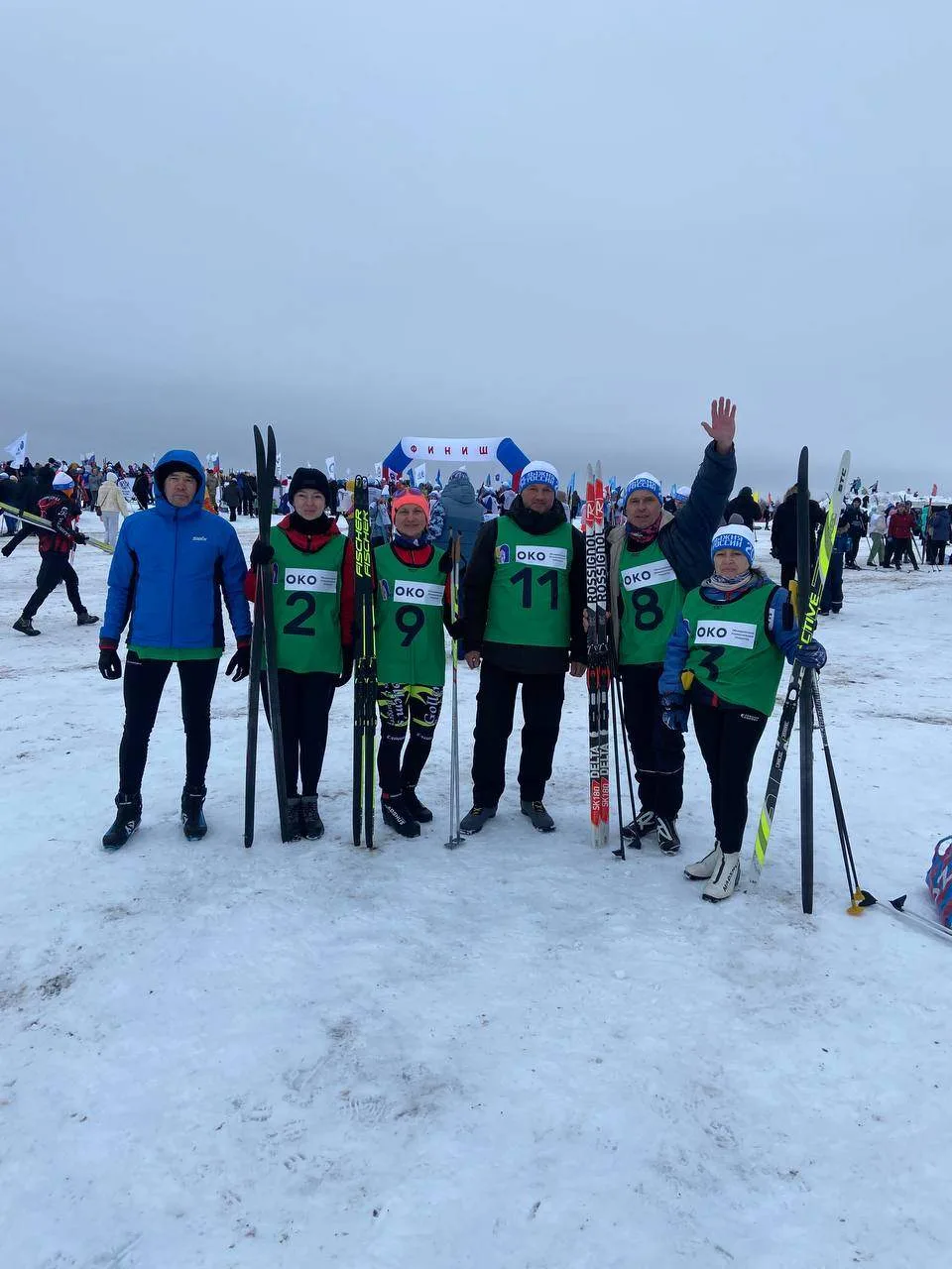 🎿Наши на «Лыжне России — 2026»!  В минувшие выходные корпоративная команда АО "Объединенный коммунал