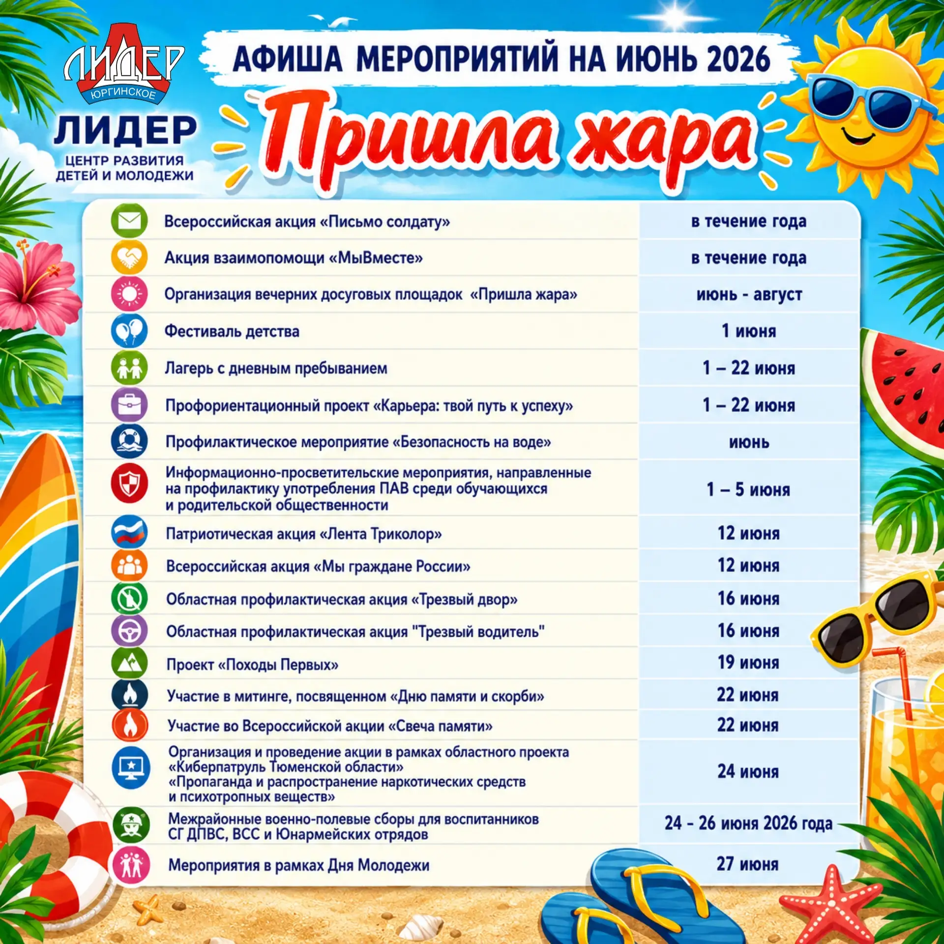 Этот июнь обещает быть по настоящему жарким.