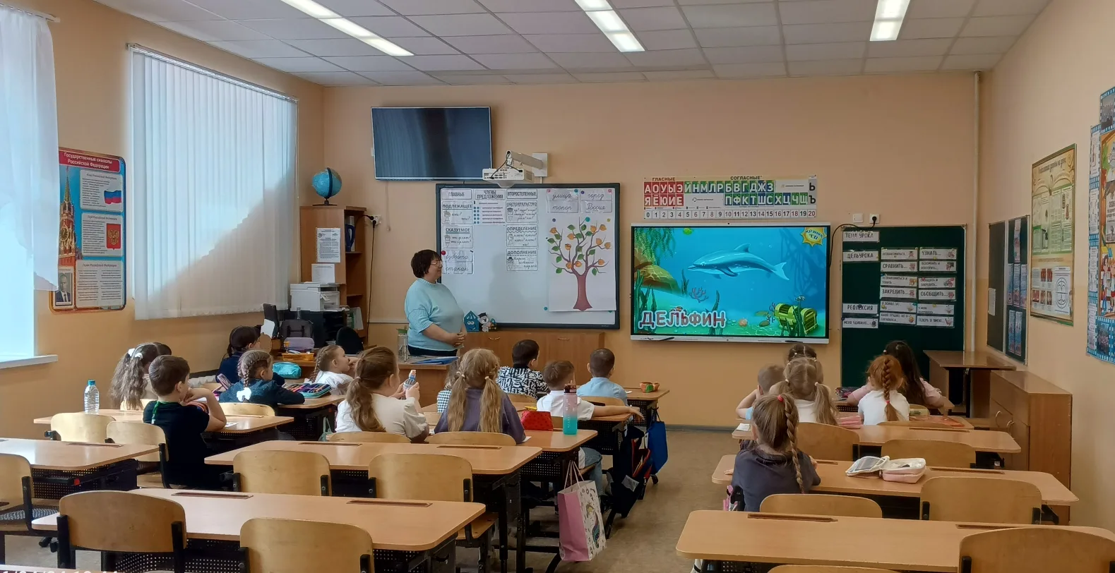 Суббота, 4 апреля, выдалась насыщенной: прошли очередные занятия для будущих первоклассников, а такж