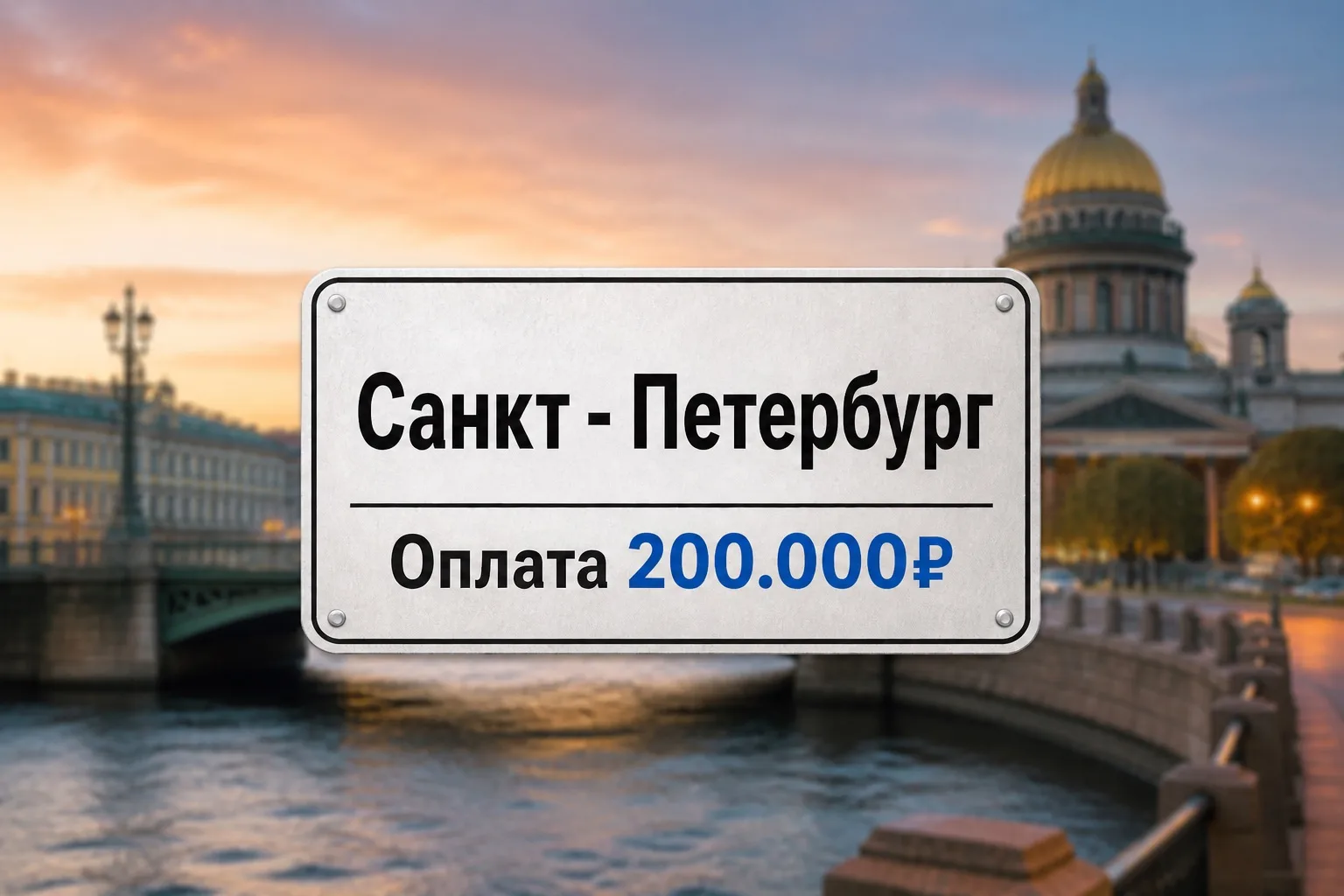 Открыт «г. Санкт-Петербург» 

💰 Ваше вознаграждение 200.000₽ за кандидата. 

💵 Единовременная выпл