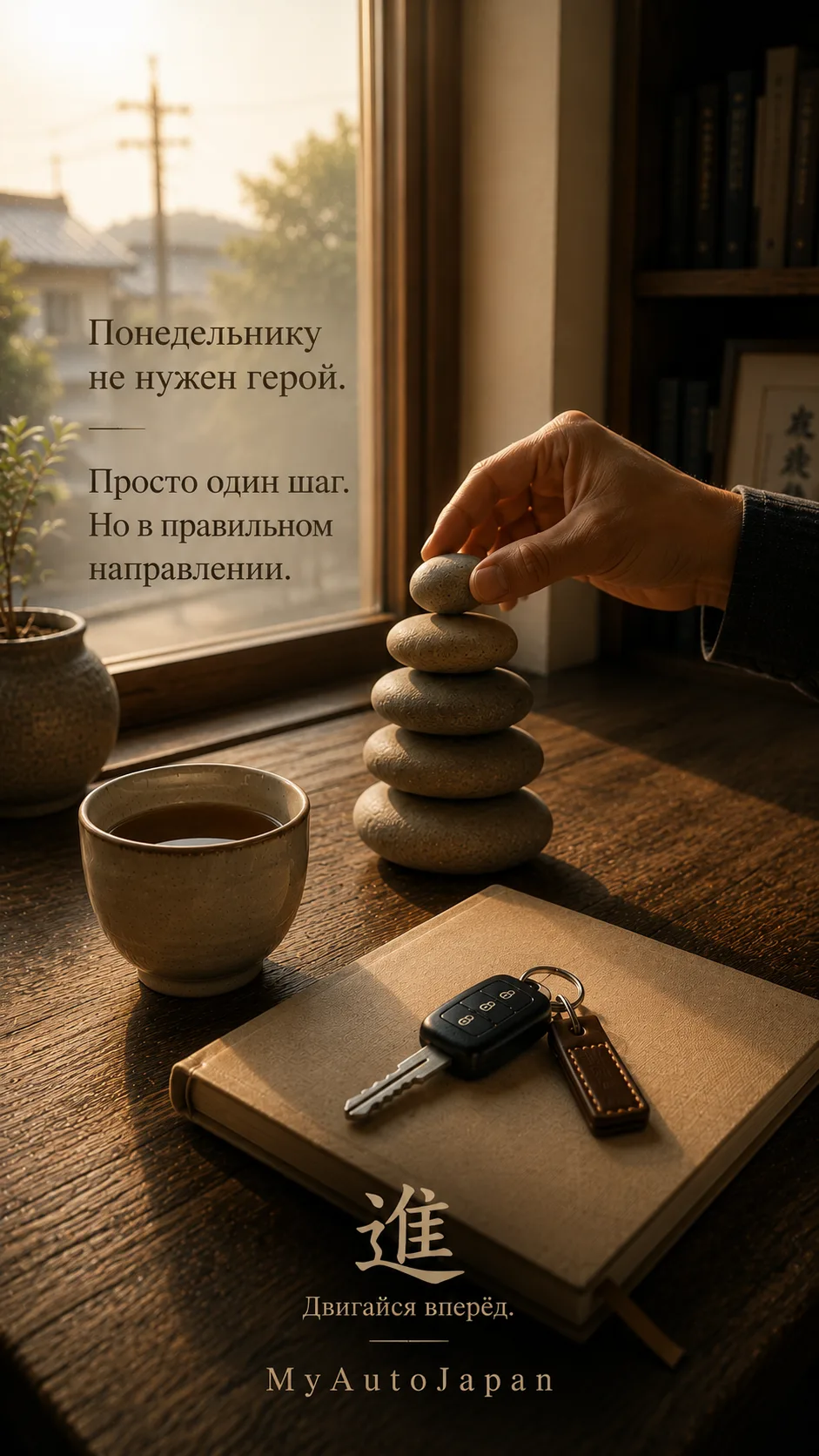 MY AUTO 
ПОНЕДЕЛЬНИК — Кайдзен

Курсы MY AUTO на сегодня:
🇺🇸 USD SWIFT — 76,70 ₽
🇯🇵 JPY 100 — 48