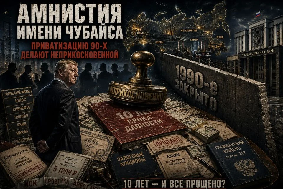 ❗️Олигархам — амнистия, народу — вечный срок давности: Как законодатели «исправили» ситуацию.  В РФ,