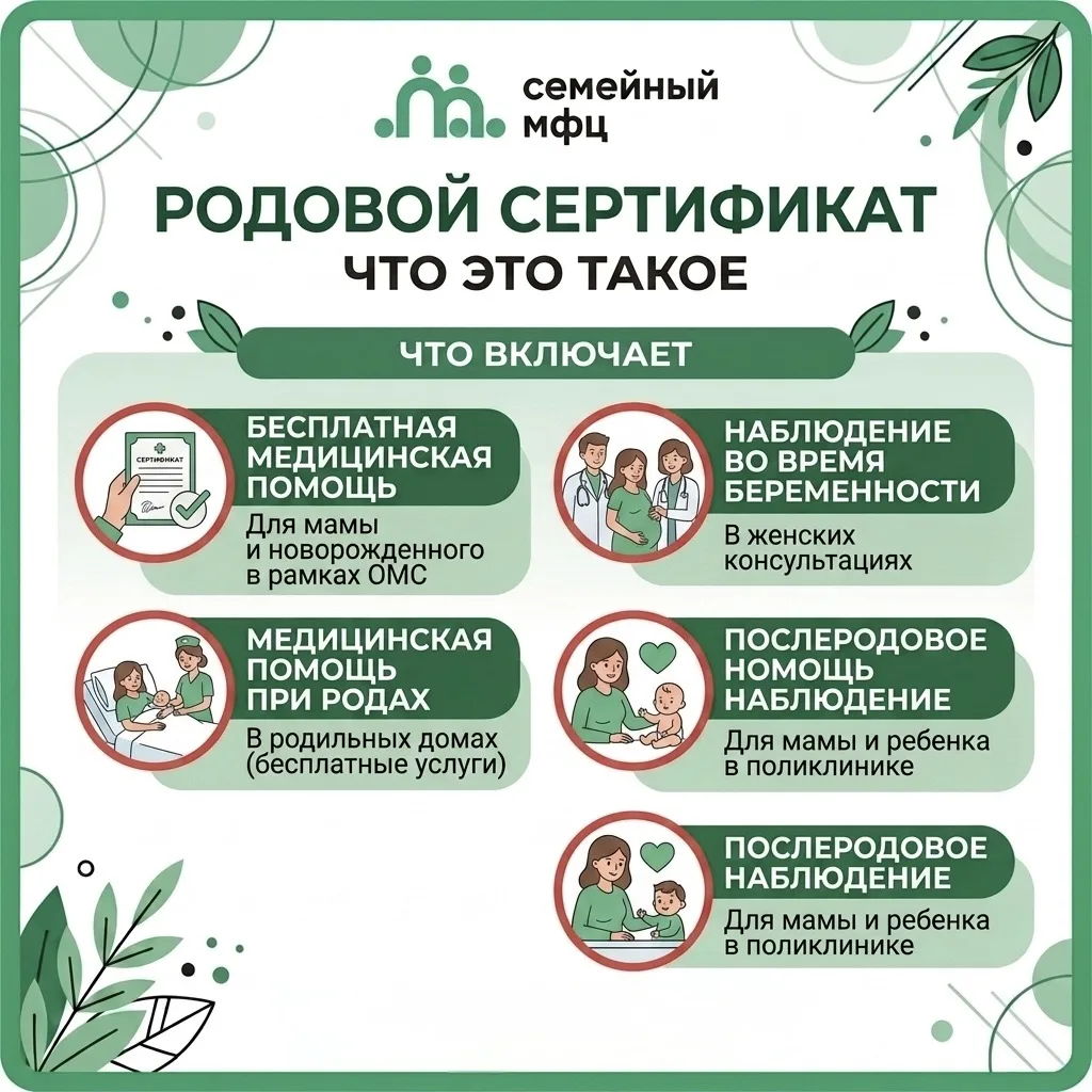 Родовой сертификат 2026: ваш личный «билет» в мир бесплатной заботы 🫶🏻