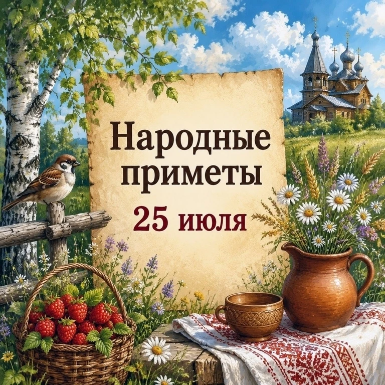‍ ()🌿 Народные приметы 25 июля — Прокл Плакальщик 🌿